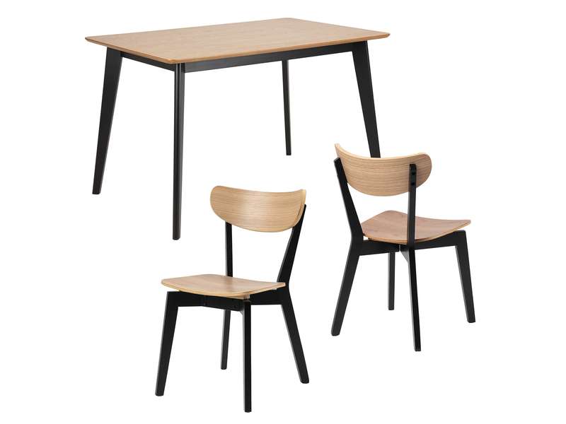 HARLAN Stół z 2 krzesłami